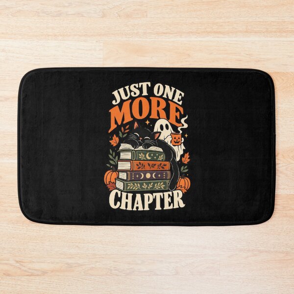 Item preview, Just One More Chapter Spooky Black Cat Book Lover designed and sold by Ridaelb.