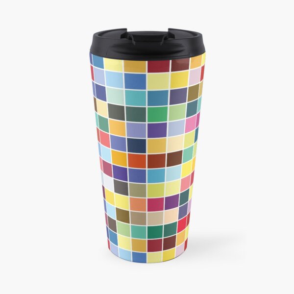 Pantone Color Palette - Pattern Travel Mug
