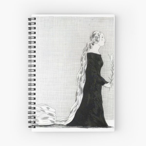 Item preview, David Hockney -  The Older Rapunzel - Signed Print by David Hockney undefinedr designed and sold by LILLIANSTRANGEy.