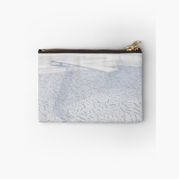 Item preview, David Hockney -  Lithographic Water Made Of Lines - Signed Print by David Hockney undefinedr designed and sold by LILLIANSTRANGEy.