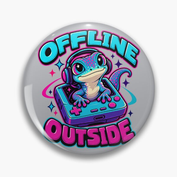 Item preview, Offline Outside – Cosmic Gecko Gaming designed and sold by Planetporridge.