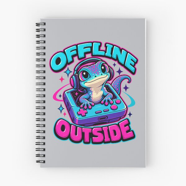 Item preview, Offline Outside – Cosmic Gecko Gaming designed and sold by Planetporridge.