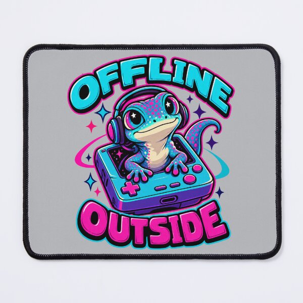 Item preview, Offline Outside – Cosmic Gecko Gaming designed and sold by Planetporridge.