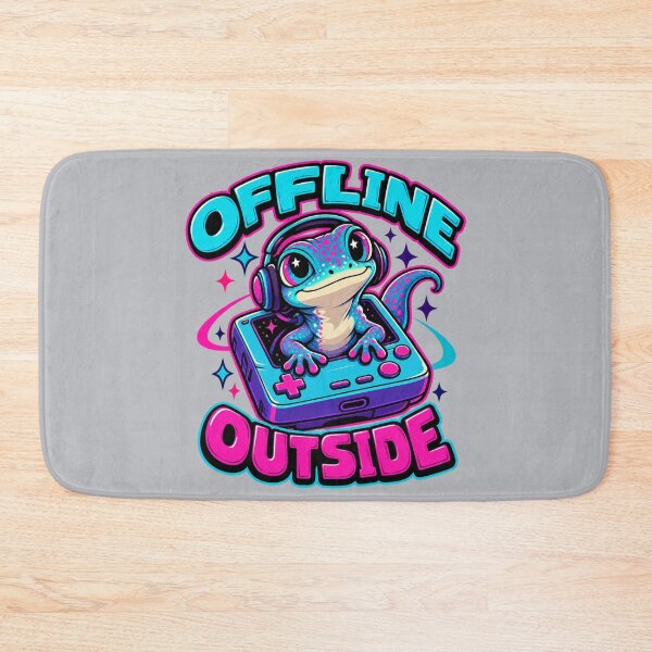 Item preview, Offline Outside – Cosmic Gecko Gaming designed and sold by Planetporridge.