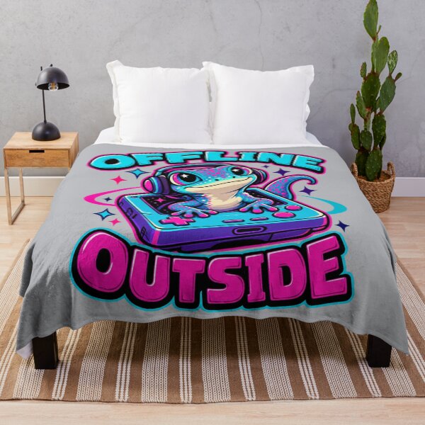 Item preview, Offline Outside – Cosmic Gecko Gaming designed and sold by Planetporridge.