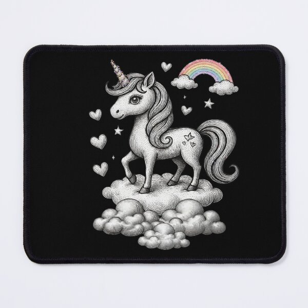 Item preview, Glitter Rainbow Unicorn designed and sold by HealingEraInk.