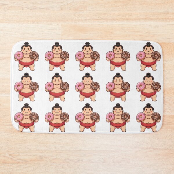 Item preview, Simple and Cute Sumo Logo - Donuts designed and sold by Studio-MiMi.