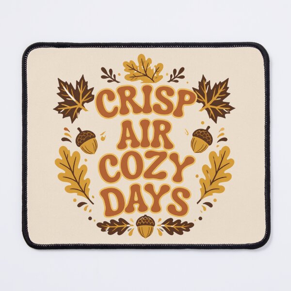 Item preview, Crisp Air Cozy Days Retro Autumn designed and sold by MostafaShirt89.
