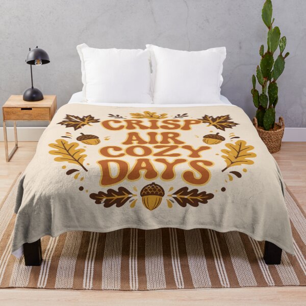 Item preview, Crisp Air Cozy Days Retro Autumn designed and sold by MostafaShirt89.