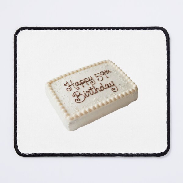 Item preview, Happy 59th birthday 59 cute adorable cake party vanilla white kawaii designed and sold by CheeseBlueprint.
