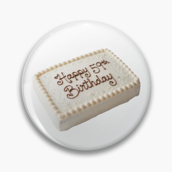 Item preview, Happy 59th birthday 59 cute adorable cake party vanilla white kawaii designed and sold by CheeseBlueprint.