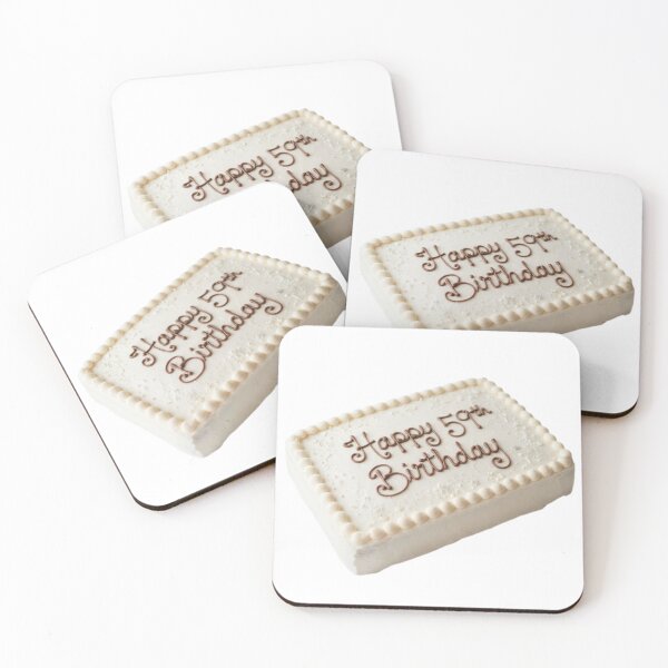 Item preview, Happy 59th birthday 59 cute adorable cake party vanilla white kawaii designed and sold by CheeseBlueprint.
