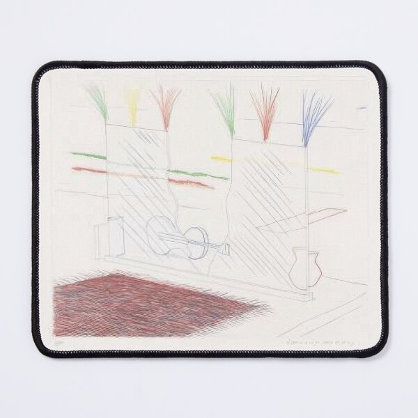 Item preview, David Hockney - On It May Stay His Eye - Signed Print by David Hockney undefinedr designed and sold by LILLIANSTRANGEy.