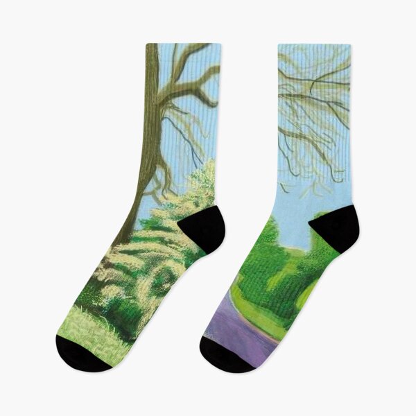 Item preview, David Hockney -  The Arrival Of Spring In Woldgate, East Yorkshire In  (twenty eleven) -  May - Signed Print by David Hockney undefinedr designed and sold by LILLIANSTRANGEy.