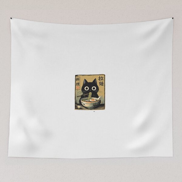 Item preview, Black cat ramen designed and sold by vitrar.