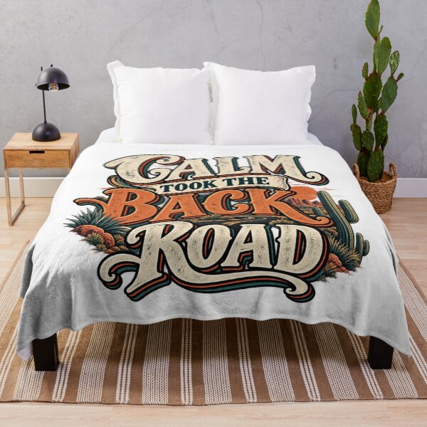 Item preview, Calm Took The Back Road – Vintage Mental Health Humor designed and sold by FZ Studio .