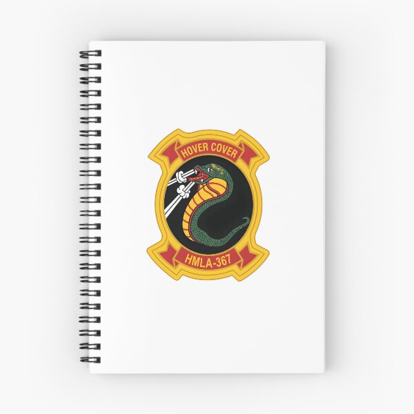 Item preview, US Marine Corps HMLA-367 Scarface Insignia Patch designed and sold by CharlieDesings.