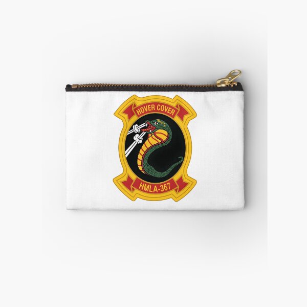 Item preview, US Marine Corps HMLA-367 Scarface Insignia Patch designed and sold by CharlieDesings.