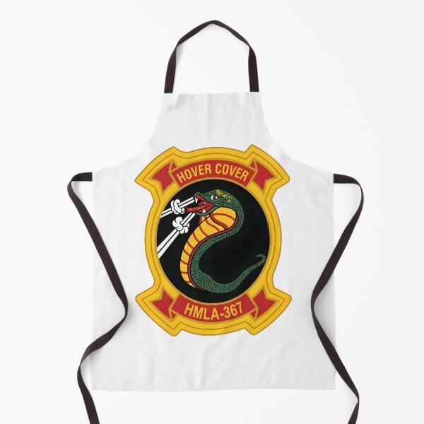Item preview, US Marine Corps HMLA-367 Scarface Insignia Patch designed and sold by CharlieDesings.