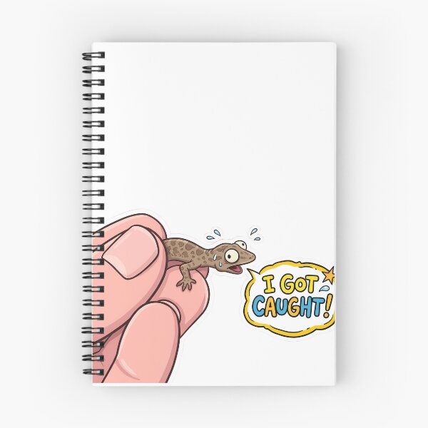 Item preview, Lizard 'i got caught' statement designed and sold by angelicamstore.