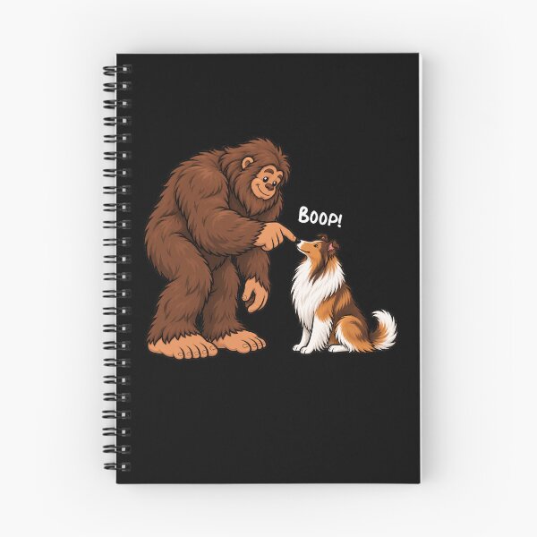 Item preview, Bigfoot and Collie Boop Fun Design Sasquatch designed and sold by rafaeltto.
