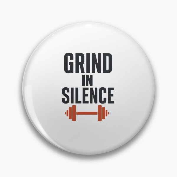Item preview, Grind in Silence Shirt | Understated Gym Tee designed and sold by guchieworldcollection.