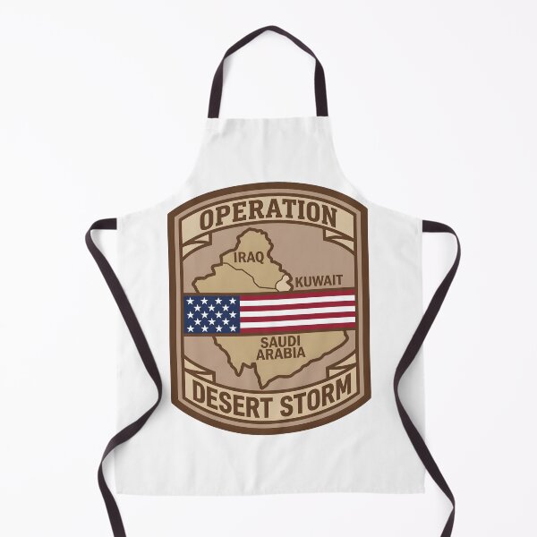 Item preview, Operation Desert Storm Veteran Commemorative Shield Patch designed and sold by CharlieDesings.