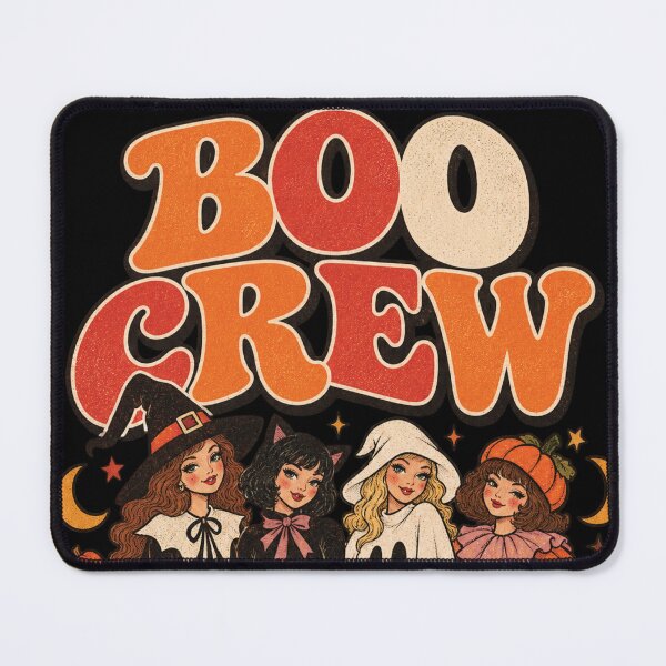 Item preview, Retro Boo Crew Halloween Shirt, Vintage Spooky Season Squad Graphic, Cute Trick or Treat Friend Group, Groovy Witch & Ghost Tee designed and sold by JoyIfy.com.