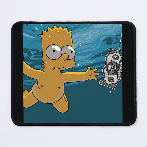 Item preview, Bart Simpson Nevermind Album Cover  designed and sold by PimotaRaku.
