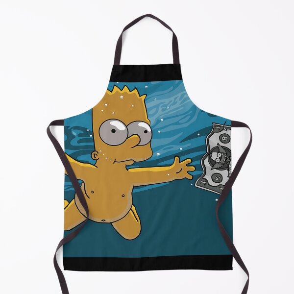 Aperçu de l'œuvre Pochette de l'album Nevermind de Bart Simpson créée et vendue par PimotaRaku.