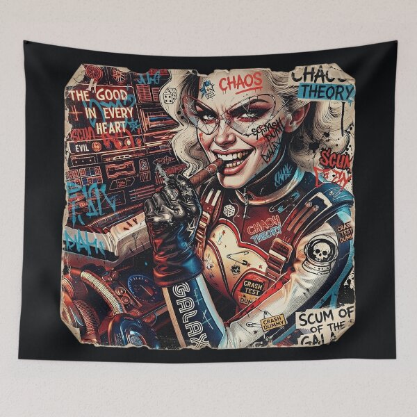 Item preview, Cyberpunk Chaos Theory Space Aviator designed and sold by Voodoo Store Paranormal Collections.