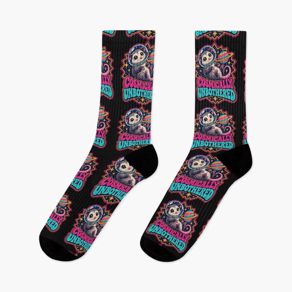 Item preview, Cosmically Unbothered – Cute Space Opossum Retro Cosmic Animal designed and sold by Planetporridge.