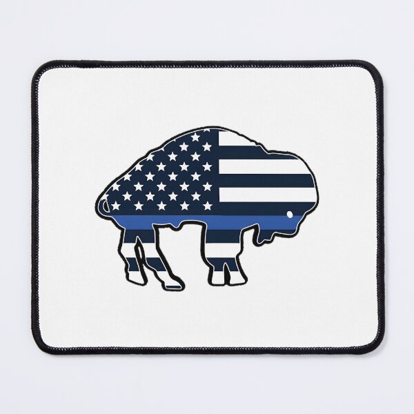 Item preview, Buffalo Law Enforcement Support Flag Design for Police Appreciation and Community Solidarity designed and sold by Yogesh Kapoor.
