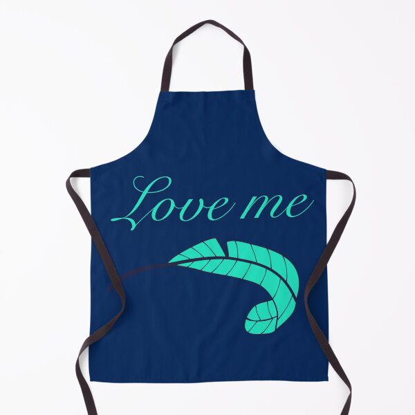 Item preview, Love Me – Turquoise Feather Typography designed and sold by VariusDesigns.