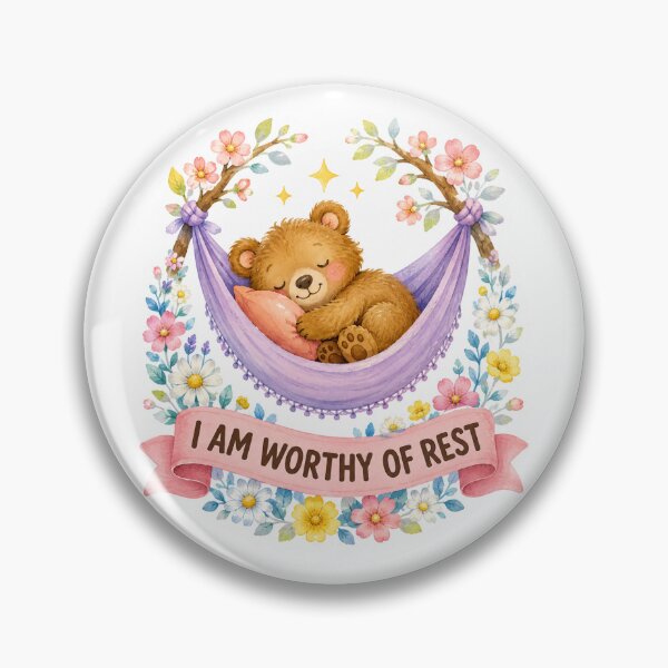Item preview, I am worthy of rest - bear designed and sold by Krachtvanjehart.