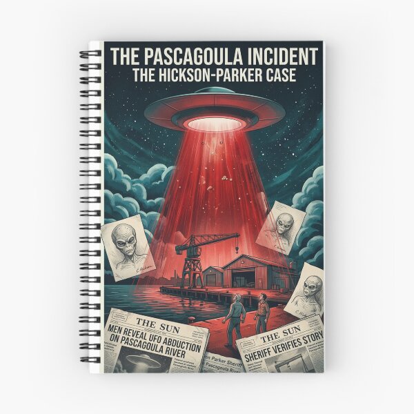 Item preview, The Pascagoula Incident - Custom Original UFO X-Files Case Poster Wall Art designed and sold by Cool Robot Bro..