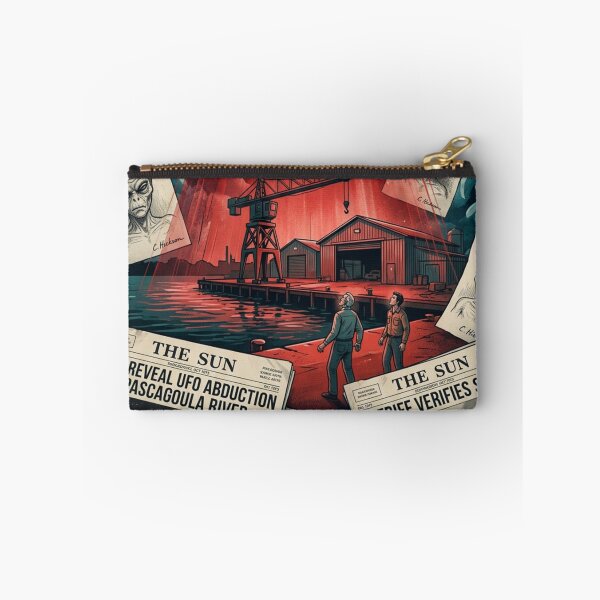 Item preview, The Pascagoula Incident - Custom Original UFO X-Files Case Poster Wall Art designed and sold by Cool Robot Bro..