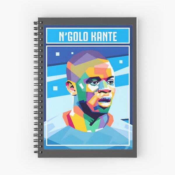 Item preview, Ngolo Kante Inspired Football Player Illustration Design designed and sold by RainbowPawzies.