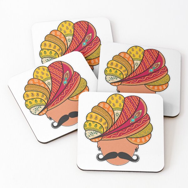 Item preview, Rajasthani Man with Beautifully Designed Turban | Indian Art  designed and sold by Sakshiartwork.