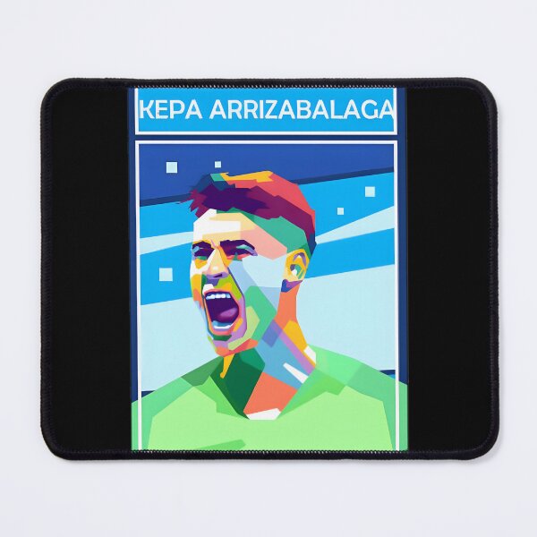Item preview, Kepa Arrizabalaga Inspired Football Goalkeeper Design designed and sold by RainbowPawzies.