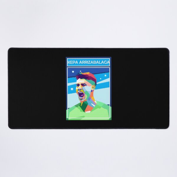 Item preview, Kepa Arrizabalaga Inspired Football Goalkeeper Design designed and sold by RainbowPawzies.
