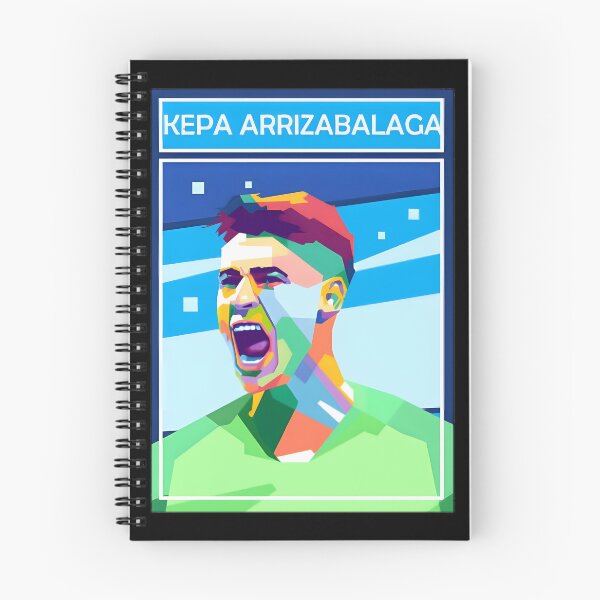 Item preview, Kepa Arrizabalaga Inspired Football Goalkeeper Design designed and sold by RainbowPawzies.
