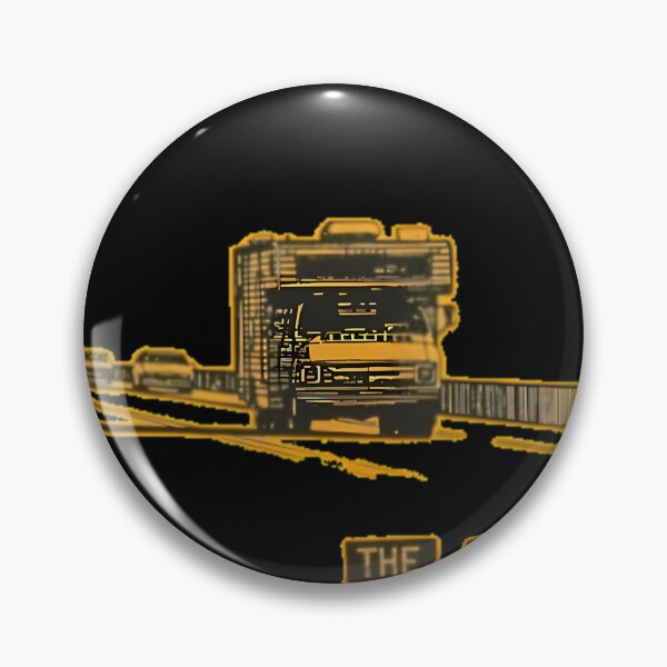 Item preview, Alternative Rock Camper Van On Highway Silhouette Illustration designed and sold by StudioPulser.
