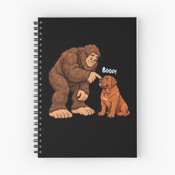 Item preview, Bigfoot and Dogue de Bordeaux Boop Fun Design Sasquatch designed and sold by rafaeltto.