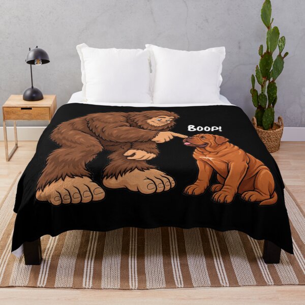 Item preview, Bigfoot and Dogue de Bordeaux Boop Fun Design Sasquatch designed and sold by rafaeltto.