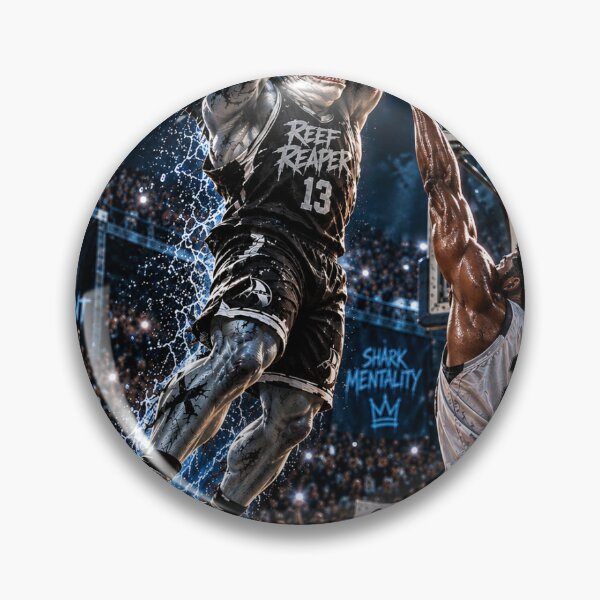 Item preview, Reef Reaper Shark ying yang- Game Winning Shot designed and sold by EterniaE.