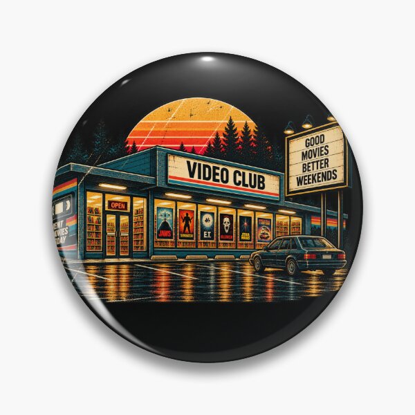 Item preview, Video Club – Good Movies, Better Weekends designed and sold by SavePointClub.