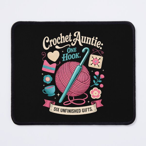 Item preview, Crochet Auntie – One Hook, Six Unfinished Gifts   designed and sold by jkrphoto.