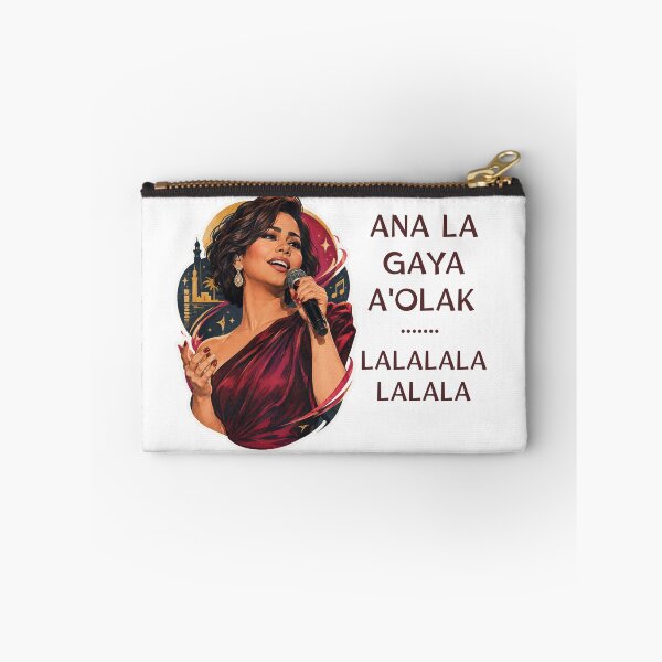 Item preview, Sherine Abdel Wahab Ana La Gaya Aolak Song Sticker designed and sold by KaBaRen.