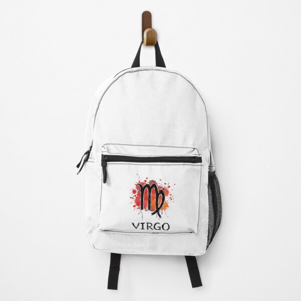 Item preview, Virgo Zodiac Sign Watercolor Grunge Red Orange Art designed and sold by Vibe-Vary.